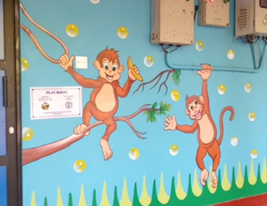 Playroom outside