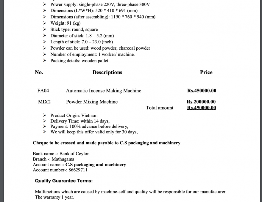 Small Business Development Assistance for Karuvi - 3